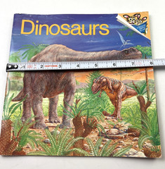 Lot of 3:Dinosaurs 1965 Paperbacks, 1977 Dinosaurs, Change of Earth’s Surface