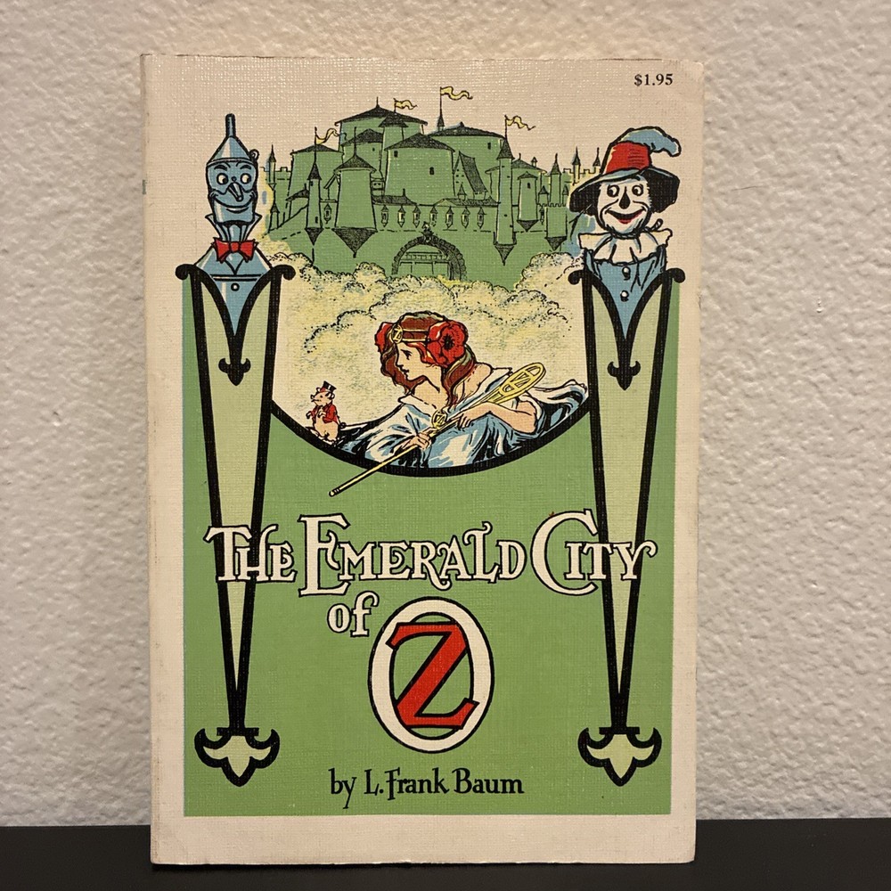 Vintage The Emerald City of Oz by L Frank Baum HB/circa 1950s*