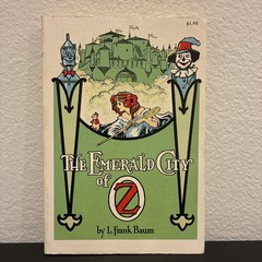 Vintage The Emerald City of Oz by L Frank Baum HB/circa 1950s*
