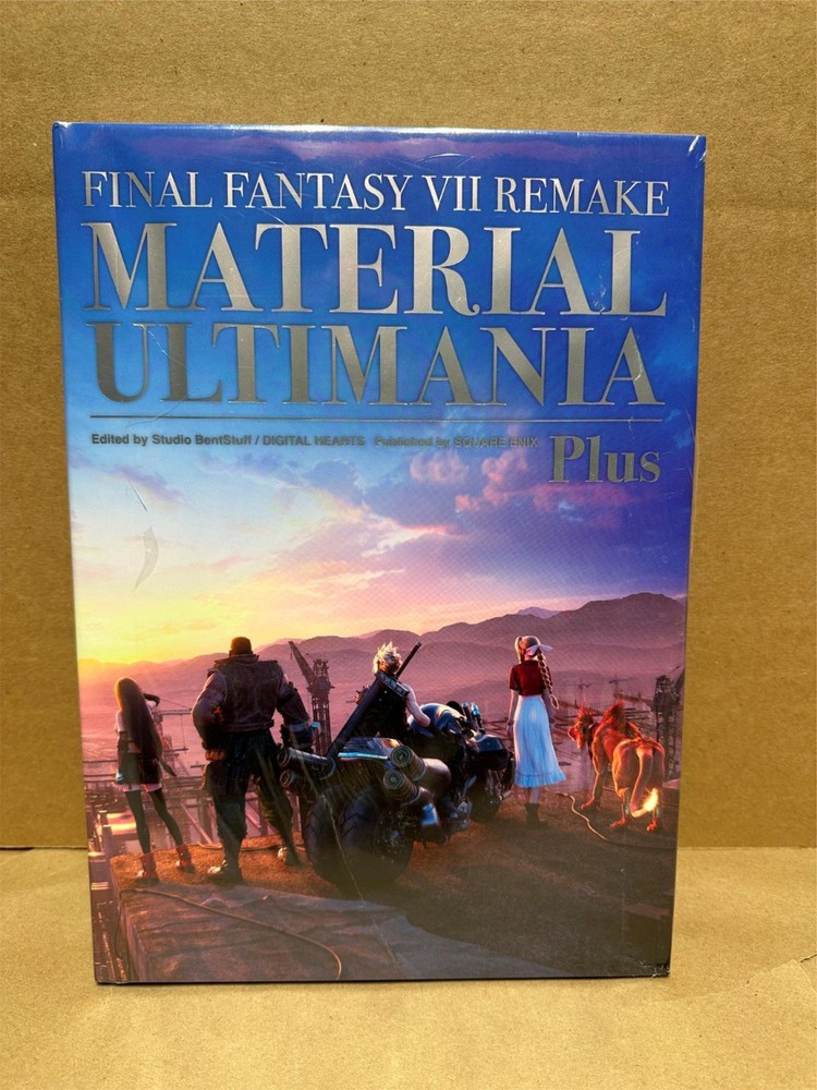 NEW Sealed Final Fantasy VII Remake: Material Ultimania Plus Book