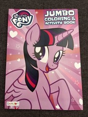 My Little Pony Jumbo Coloring & Activity Book Puzzles Games & Coloring Pages