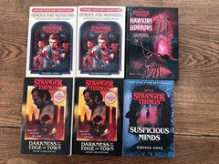 Stranger Things Lot of 6 Books: Darkness Suspicious Minds CYOA Hawkins