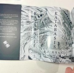 Katabasis R.F. Kuang Hardcover The Broken Binding Tier 2 Edition w/ Bookmark
