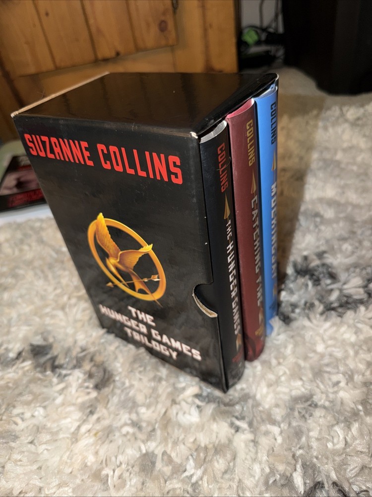 The Hunger Games Trilogy Boxed Set Hardcover Books By Suzanne Collins Books