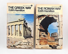 The Greek Way / The Roman Way Lot of 2 by Edith Hamilton (1973 Paperback)