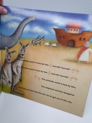 the animals went in two by two illustrated by wendy straw large edition