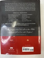 The Jeremiah Study Bible NKJV Dr David Jeremiah 2013 Hardcover w/Dust Jacket