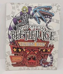 Beetlejuice : The Official Coloring Book, Paperback by Robert Alan, No Box