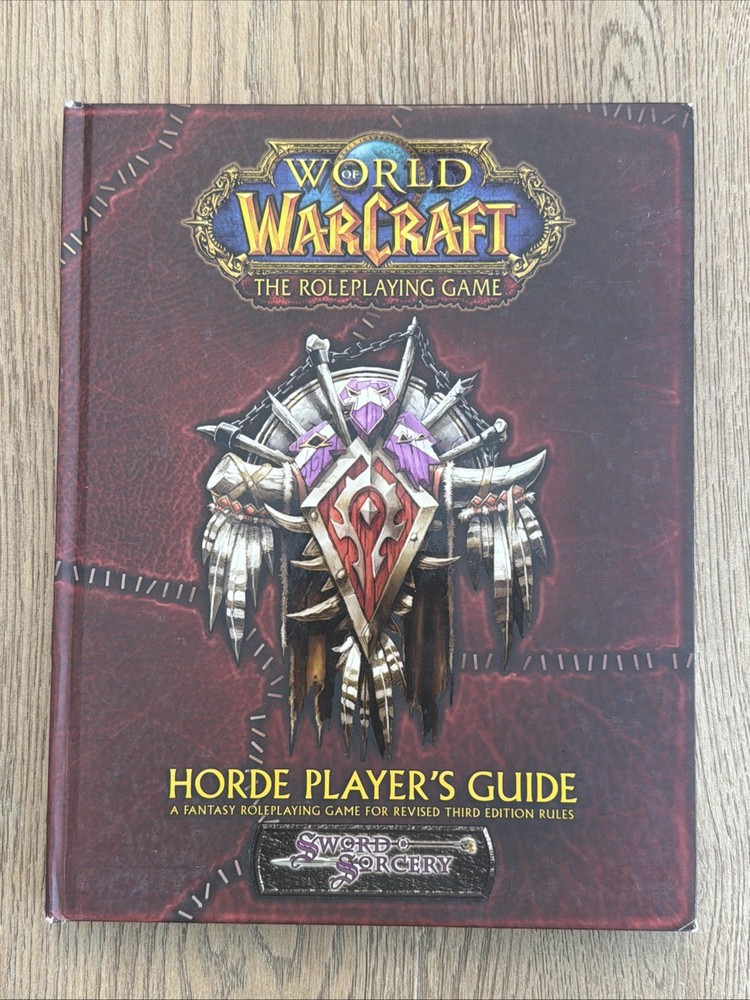 WoW Horde Players Guide Hardcover, by Bennie Scott; Farrese Roleplaying Game