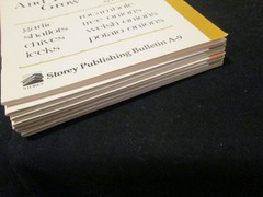 Storey Publishing Bulletin Lot of 7 A-9 A-21 A-61 A-96 A-97 A-100 A-119