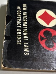 1963 Official Rules Of Card Games 53rd Edition Paperback Poker Bridge Canasta