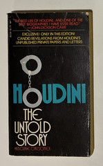 Harry Houdini VTG Book Lot of 4 Magic Secrets Biography Illusions Escape Artist