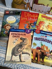 Bundle lot of 11 Dinosaurs Dino Hardcover Paperback Childrens Books Summer Reads