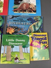 Lot of 9 Vintage Troll Associates Dinosaur Books Dinos Prehistoric Animals