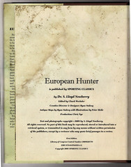 European Hunter: Hunting in 33 Countries by Lloyd Newberry FIRST EDITION 2008