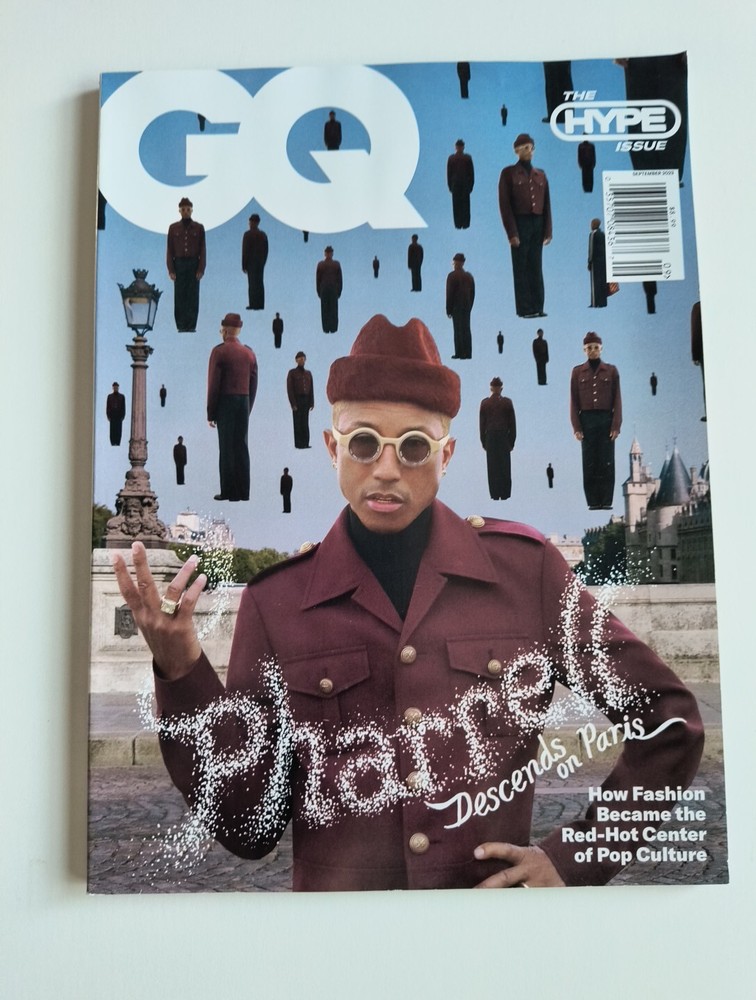 GQ MAGAZINE September 2023 THE HYPE ISSUE Pharrell Williams Descends on Paris