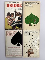 Lot of 4 – Vintage The Game of Bridge Pocketbooks, Various Titles