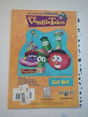 Big Idea 2003 VeggieTales Coloring Book UNCOLORED SC A Lesson In Thankfulness