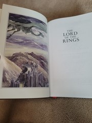 The Lord of the Rings by J.R.R. Tolkien 1991 Hardcover Illustrated Alan Lee