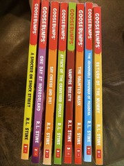 1990’s Goosebumps R.L. Stine Scholastic Books Lot Of 8