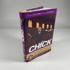 Chick Hearn His Unpublished Memoirs Book Signed By Steve Springer Marge 2004