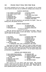 1918 Foods That Will Win The War And How To Cook Them Cook Book 123 Pages