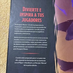 D&D DungeonMaster’s Guide / Player’s Handbook (2020 – Spanish Edition)