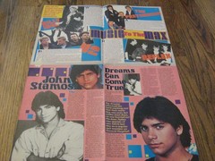 Max Mag Magazine Duran Duran Giant Fold out Poster! Simon Le Bon U2