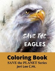 Best Owls and Eagles Coloring Save the Planet Series 108 Pages 8.5 x 11 All Ages