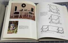 PVC Furniture Hard Cover Book by Edward A. Baldwin – 1992 1st Printing / Edition