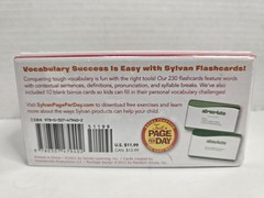 3rd Grade Vocabulary Flashcards: 240 Flashcards Sylvan Learning Cards New Sealed