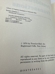 Presidential Transactions Robert Sickels Hardcover 184 Pages 1974 Party Advisors