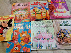 20 Wilton PATTERN books/magazines LOT 1980’s 1990’s 2000’s Cake Decorating