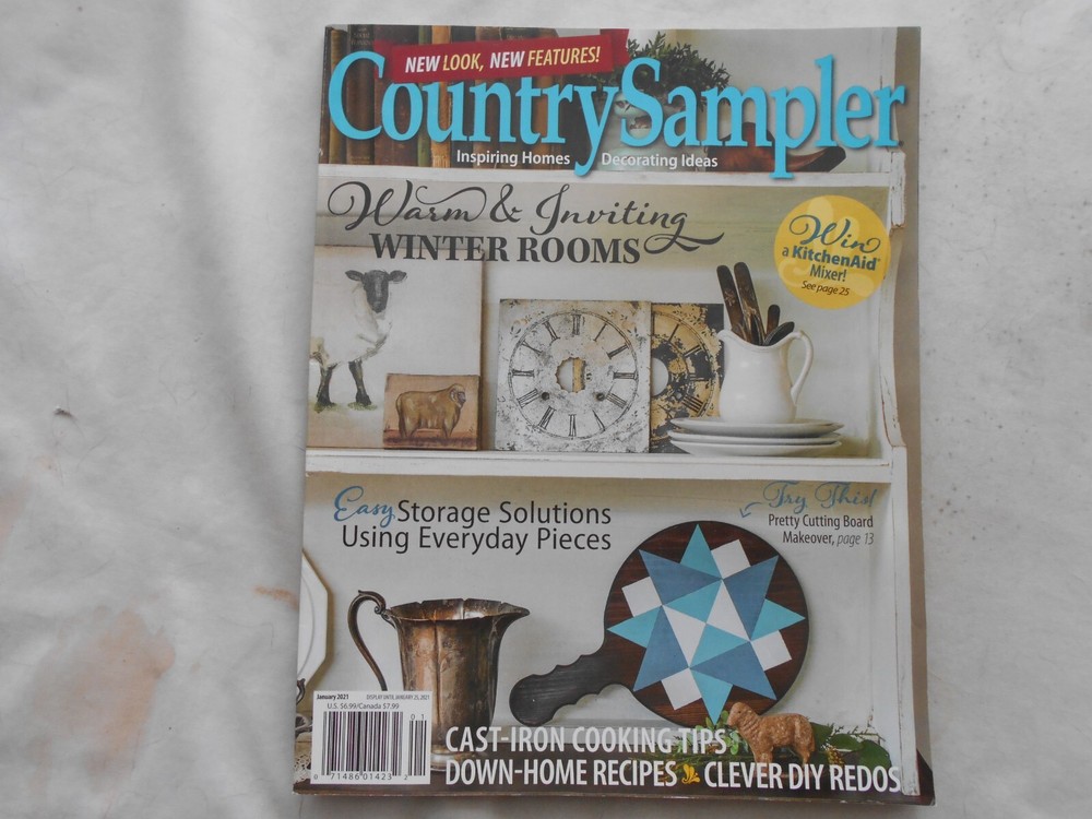 COUNTRY SAMPLER Magazine-JANUARY,2021
