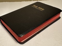 THE HOLY BIBLE RSV 1971 vintage Collins World Red Letter Edition with helps