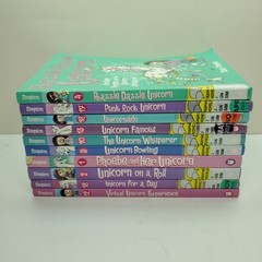 Phoebe and Her Unicorn Comic Books Graphic Novels Lot of 10 PB Set