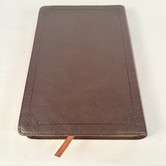 Holy Bible King James Version Religion Spiritual Faux Leather Bound Book