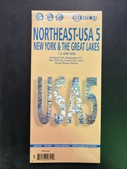 Usa 5 Ne, Ny and Great Lakes by Not Available (2009, Map, Other)