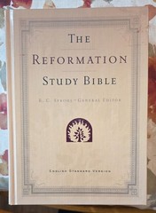 The Reformation Study Bible (R.C. Sproul) ESV~~2005 Hardcover