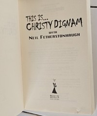 This is Christy Dignam by Dignam and Fetherstonhaugh 2004 PB