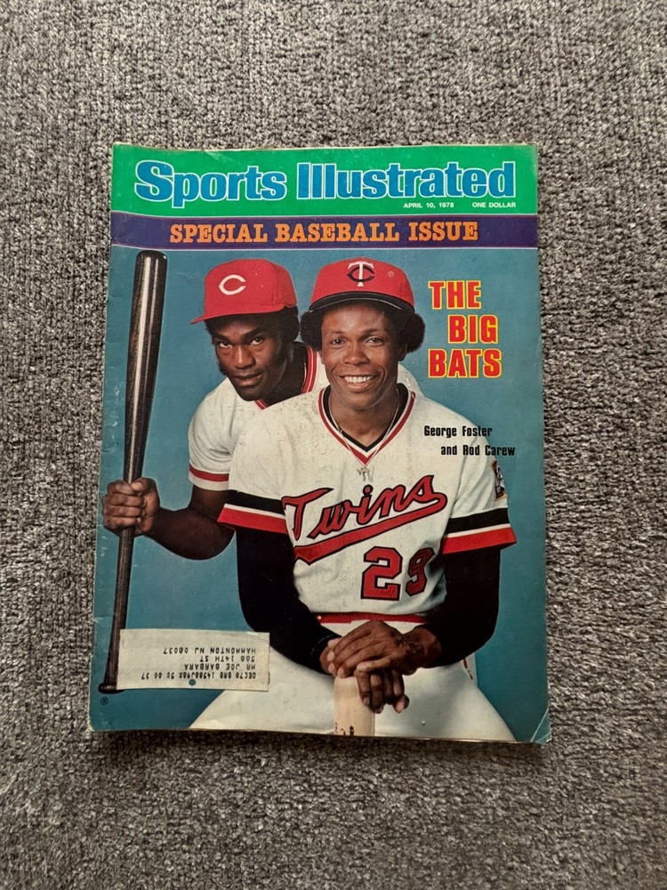 Vintage Sports Illustrated Magazine April 10 1978 The Big Bats M198