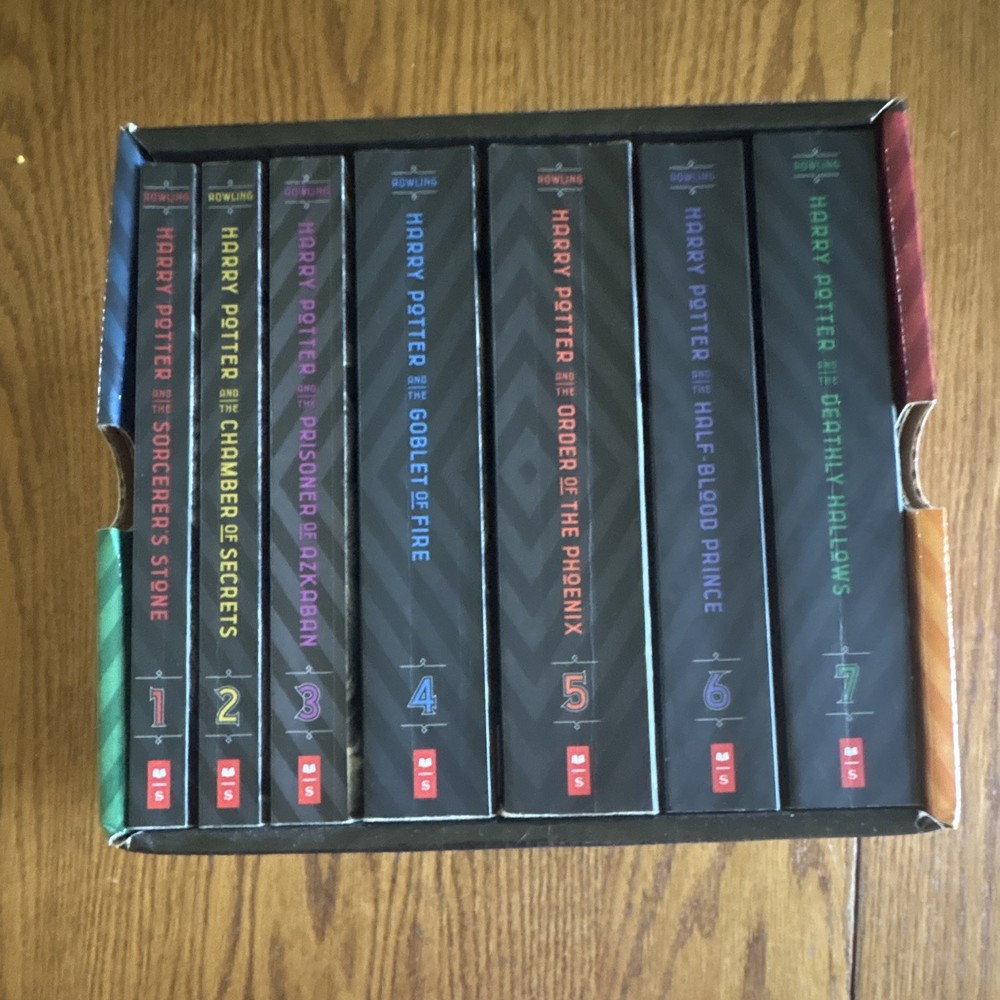 J.K. Rowling Harry Potter Complete Series Box Set Books 1-7 English Fantasy