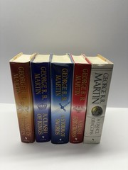 George R.R. Martin A Song of Ice and Fire Hardcover Lot 5 Books Game of Thrones