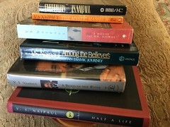 V.S. Naipaul Lot of 6: Bend, House, Half a Life, Mystic, Guerrillas, Among VG/G