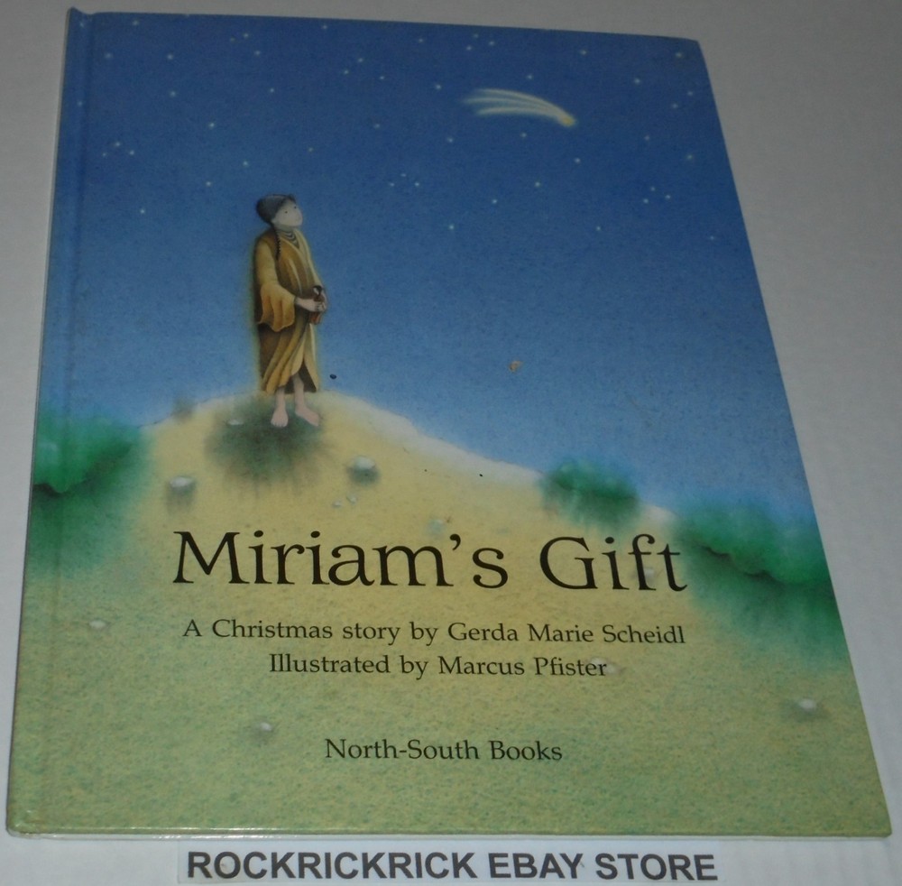 MIRIAM’S GIFT BOOK BY GERDA MARIE SCHEIDL HARDCOVER 1989 22CM X 29CM