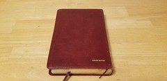 Holy Bible Kenneth Copeland KJV Reference Edition Genuine Leather Red Letter