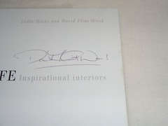 Island Life Inspirational Interiors SIGNED India Hicks David Flint Wood Book