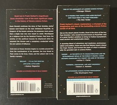 Dune + Dune Messiah by Frank Herbert Published by Ace Science Fiction Paperback