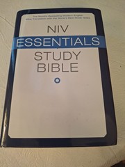 NIV Essentials Study Bible Zondervan 2013 HCDJ Illustrated NO MARKS Color Maps