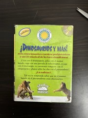 Smithsonian Institution Dinosaurs and More Books & CD Set NEW SPANISH LANGUAGE
